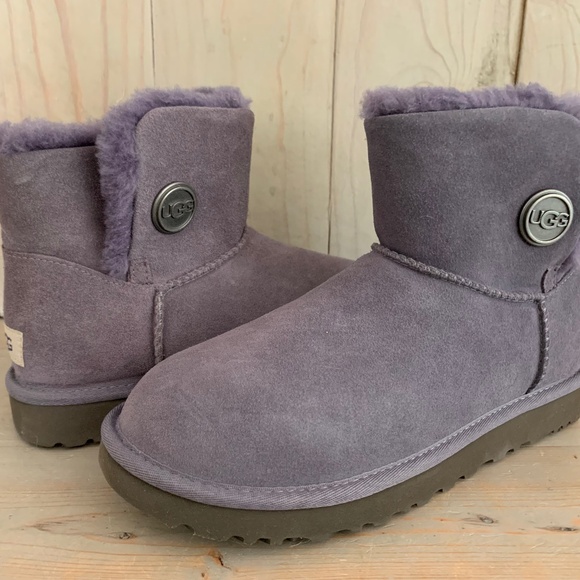 UGG Shoes - UGG BAILEY SNAPS GRAY BOOTS NEW